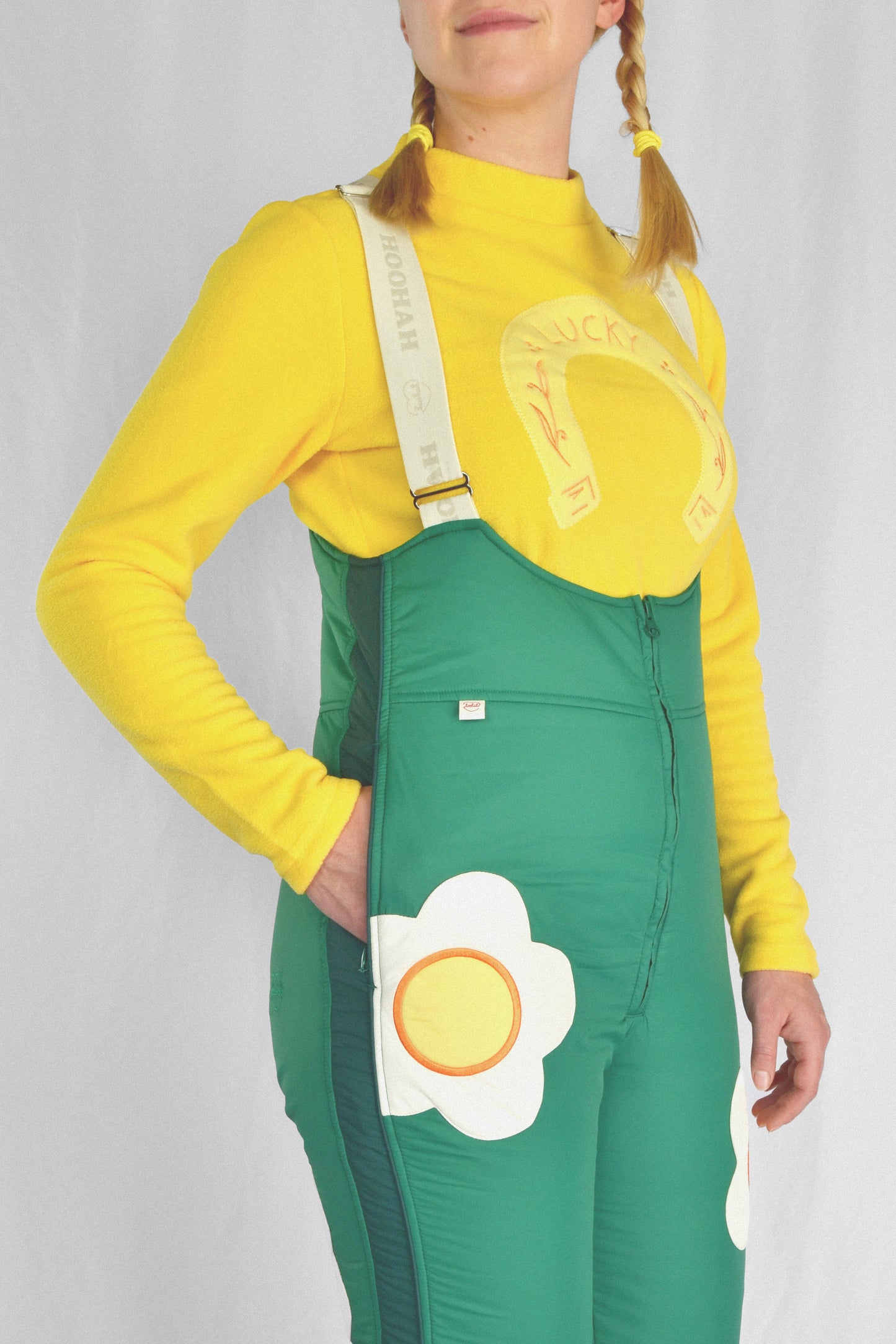 Sunny-Side Bibs in Emerald