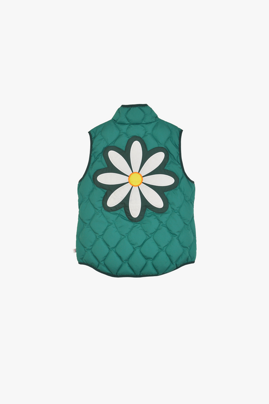 Daisy Vest in Emerald
