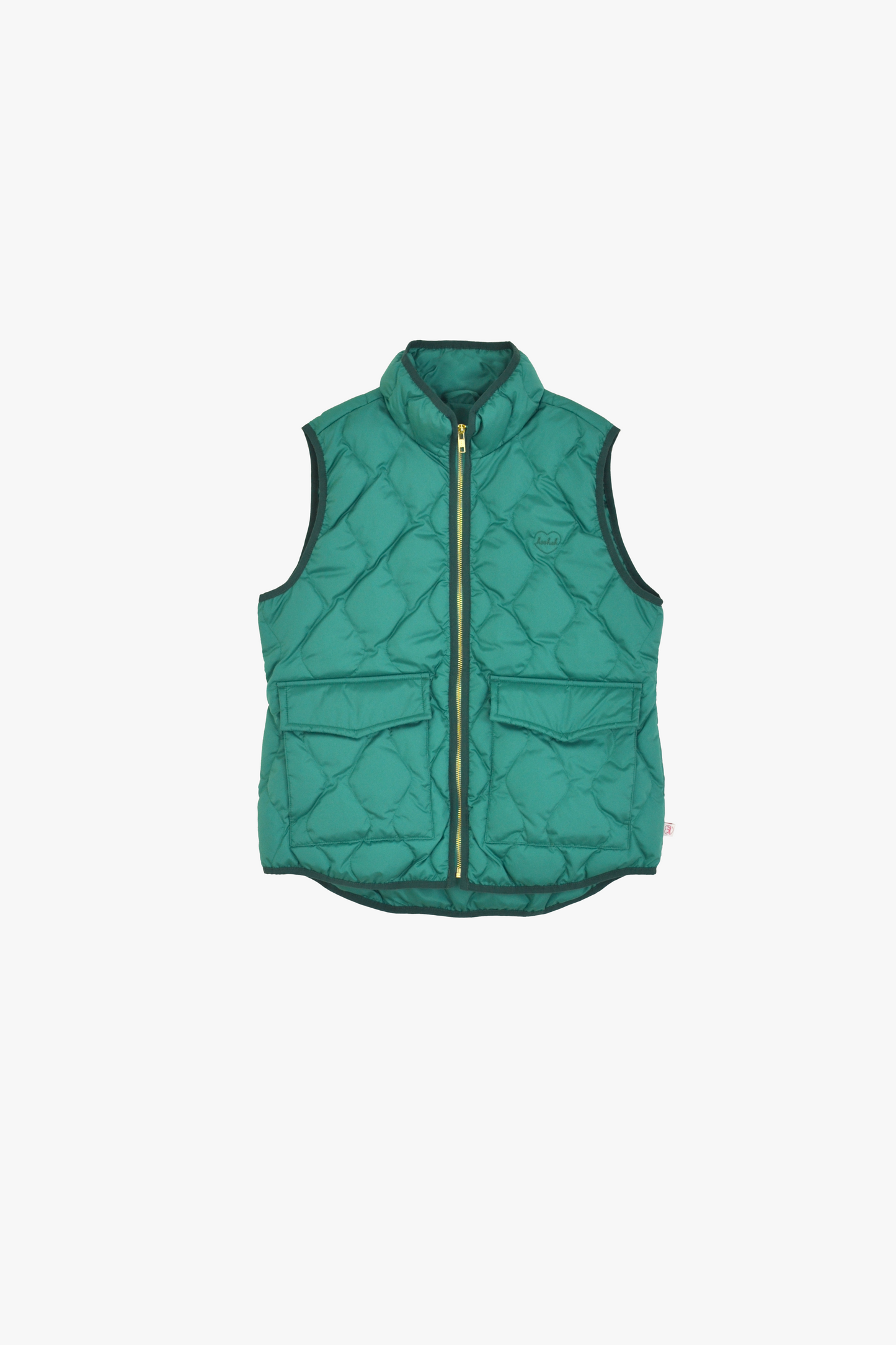 Daisy Vest in Emerald