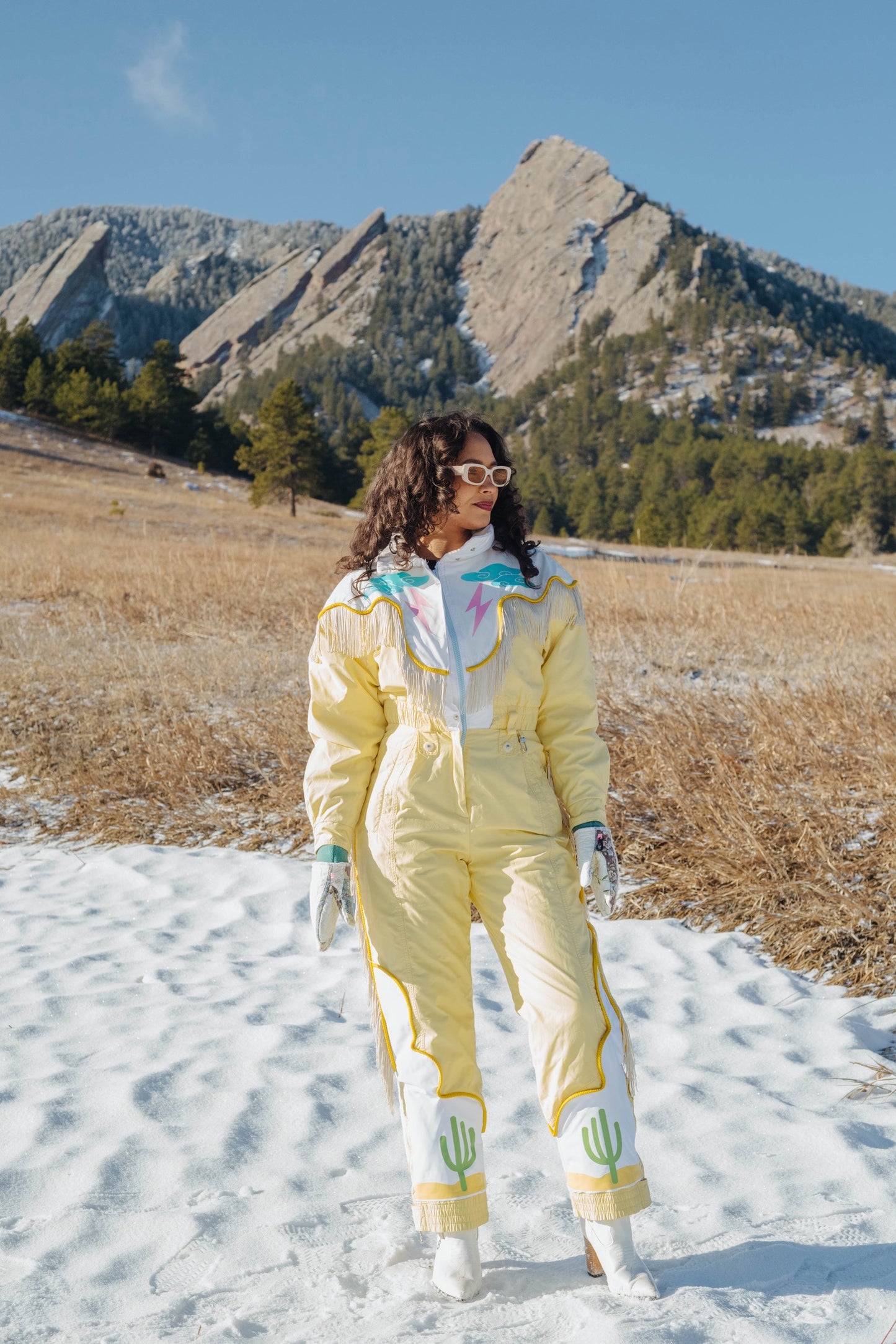 Lightning Onesie in Butter Area 51
