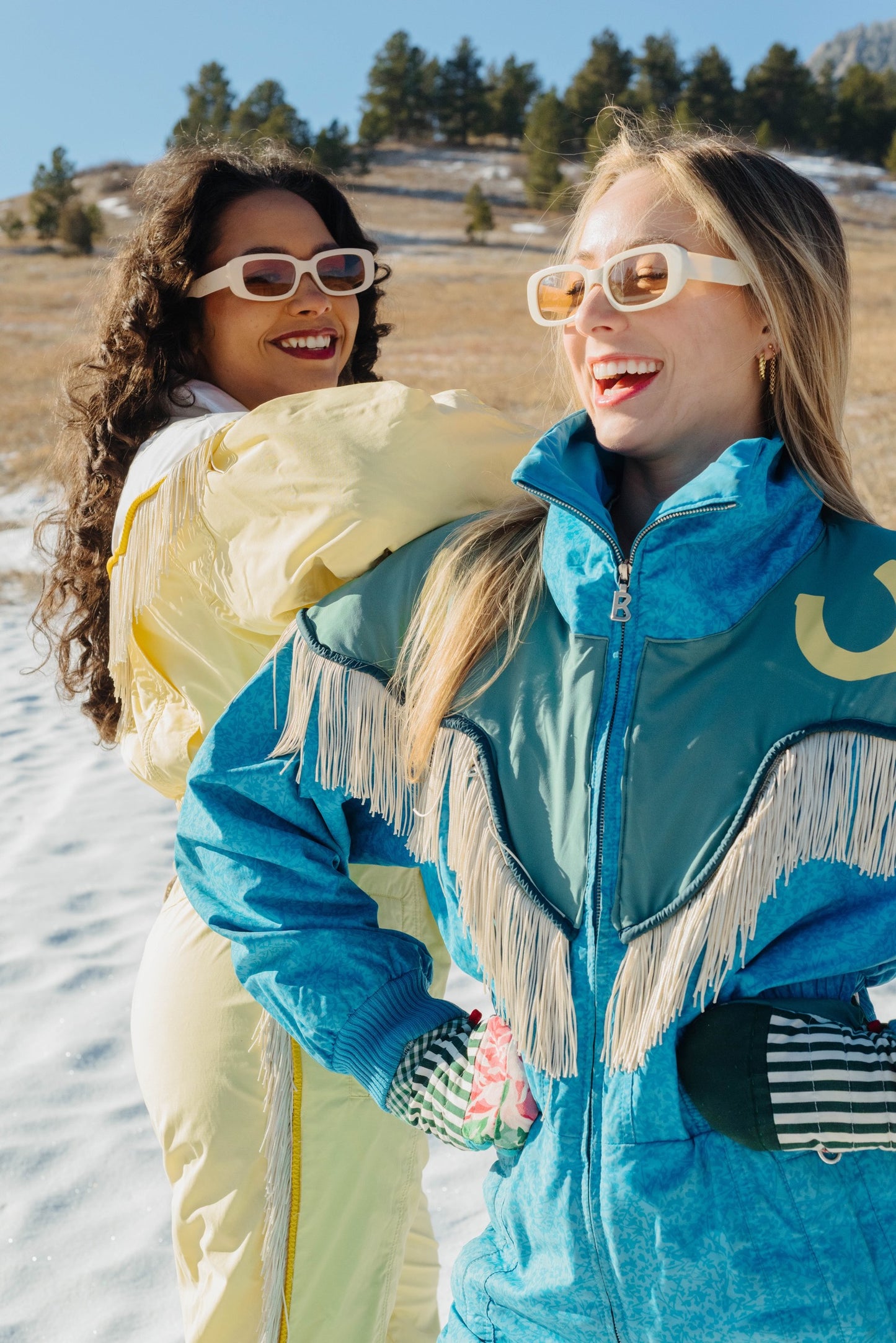 Horseshoe Onesie in Teal Area 51