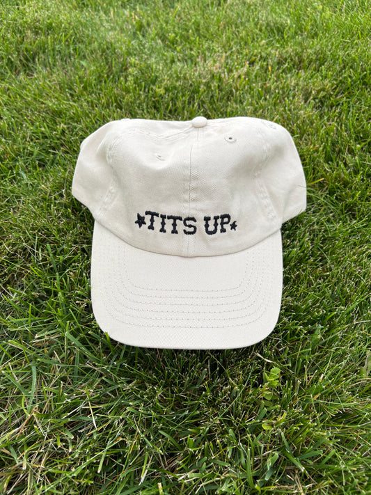 Tits Up Dad Hat