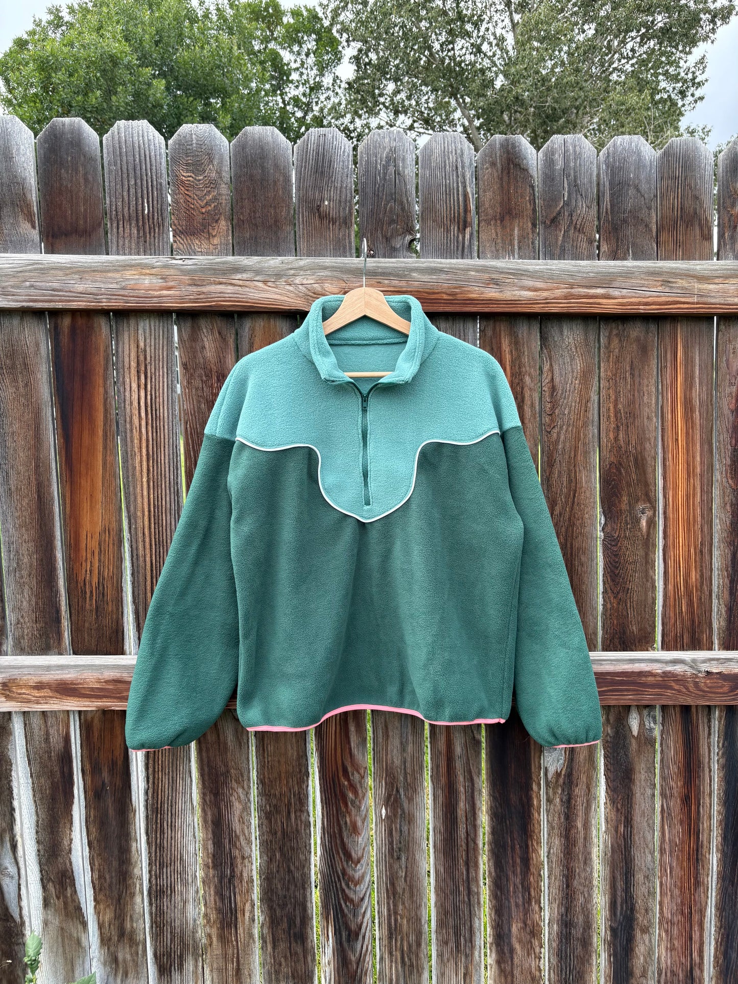 Fuzzy Quarter Zip