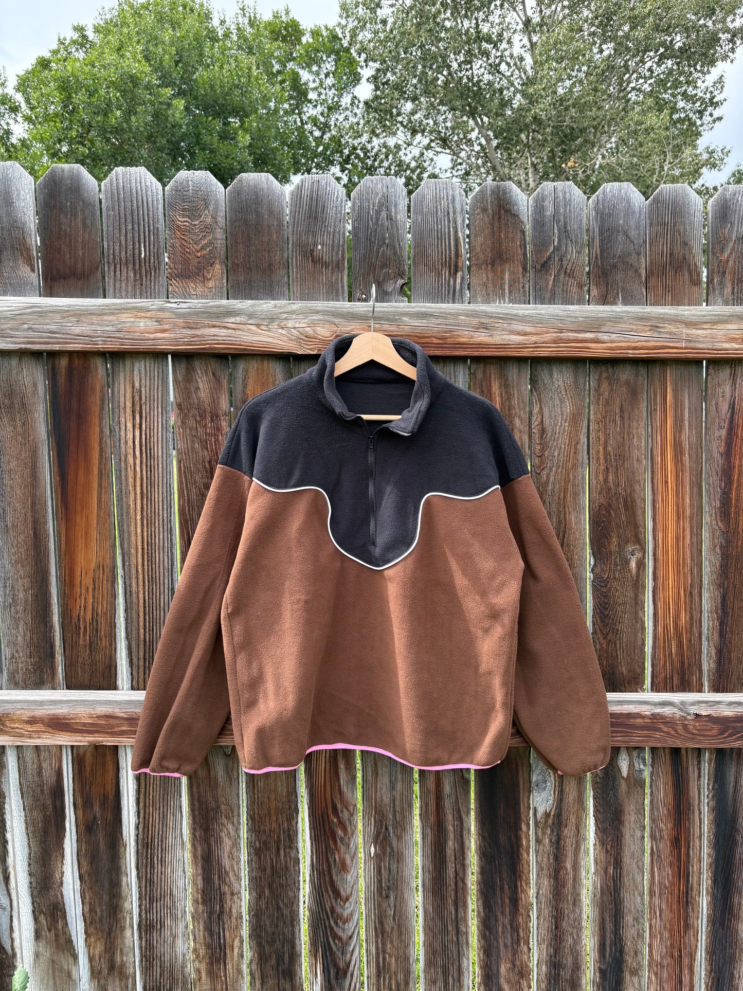 Fuzzy Quarter Zip