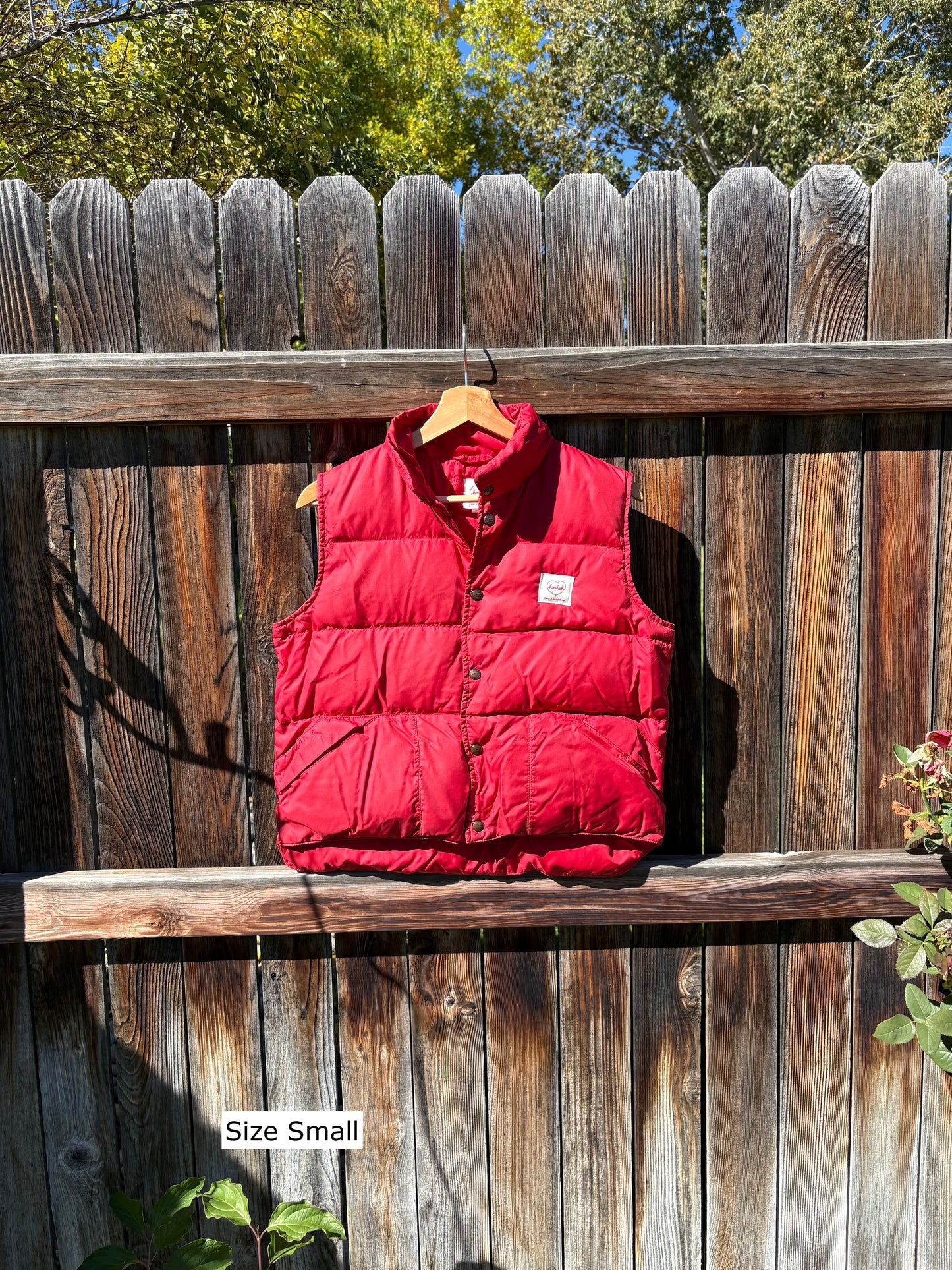 Upcycled Daisy Vest