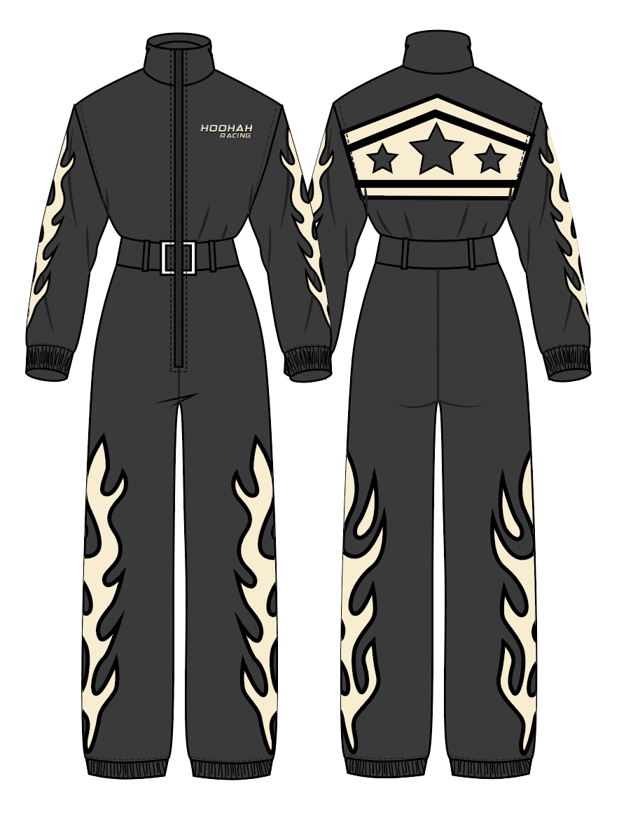Knievel Flame Ski Onesie