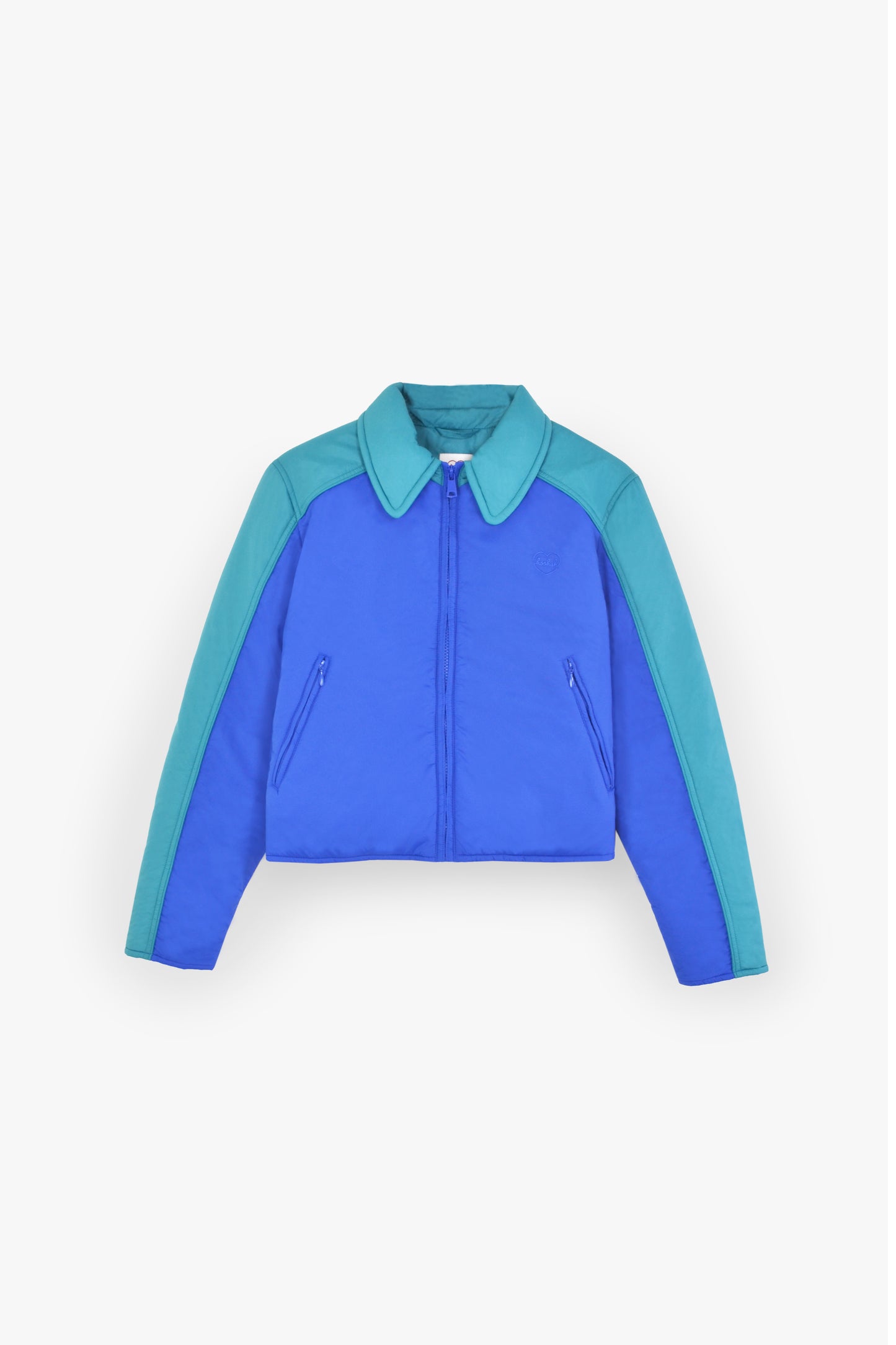 Western Coat in Beryl Blue