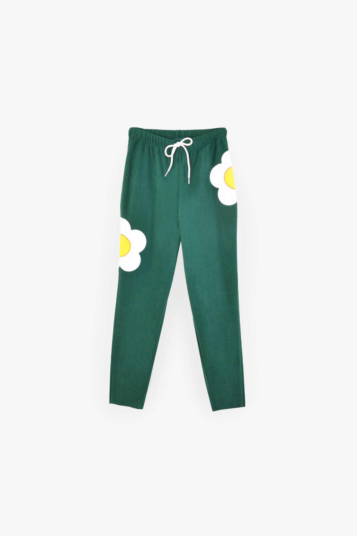 Fleece Sunny-side Joggers in Black