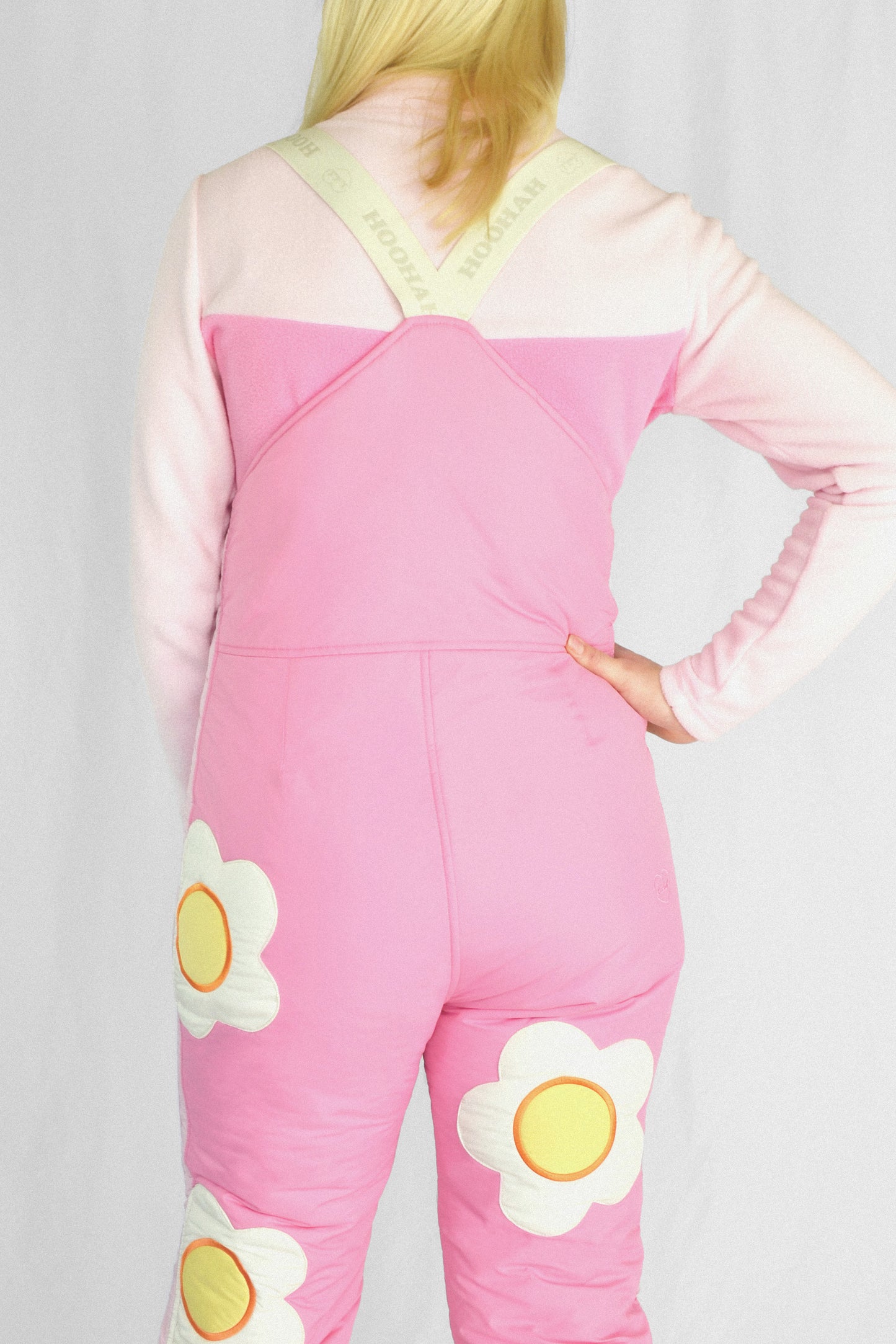 Sunny-Side Bibs in Bubblegum