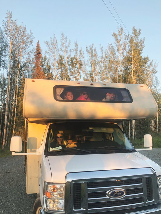 5 gals and an RV in the Alaskan wilderness