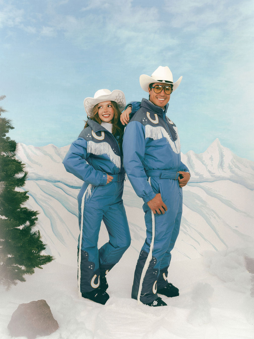 Presley Western Ski Onesie – Retro Adult Snow Suit – Hoohah