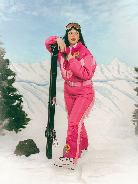 Loretta Western Ski Onesie