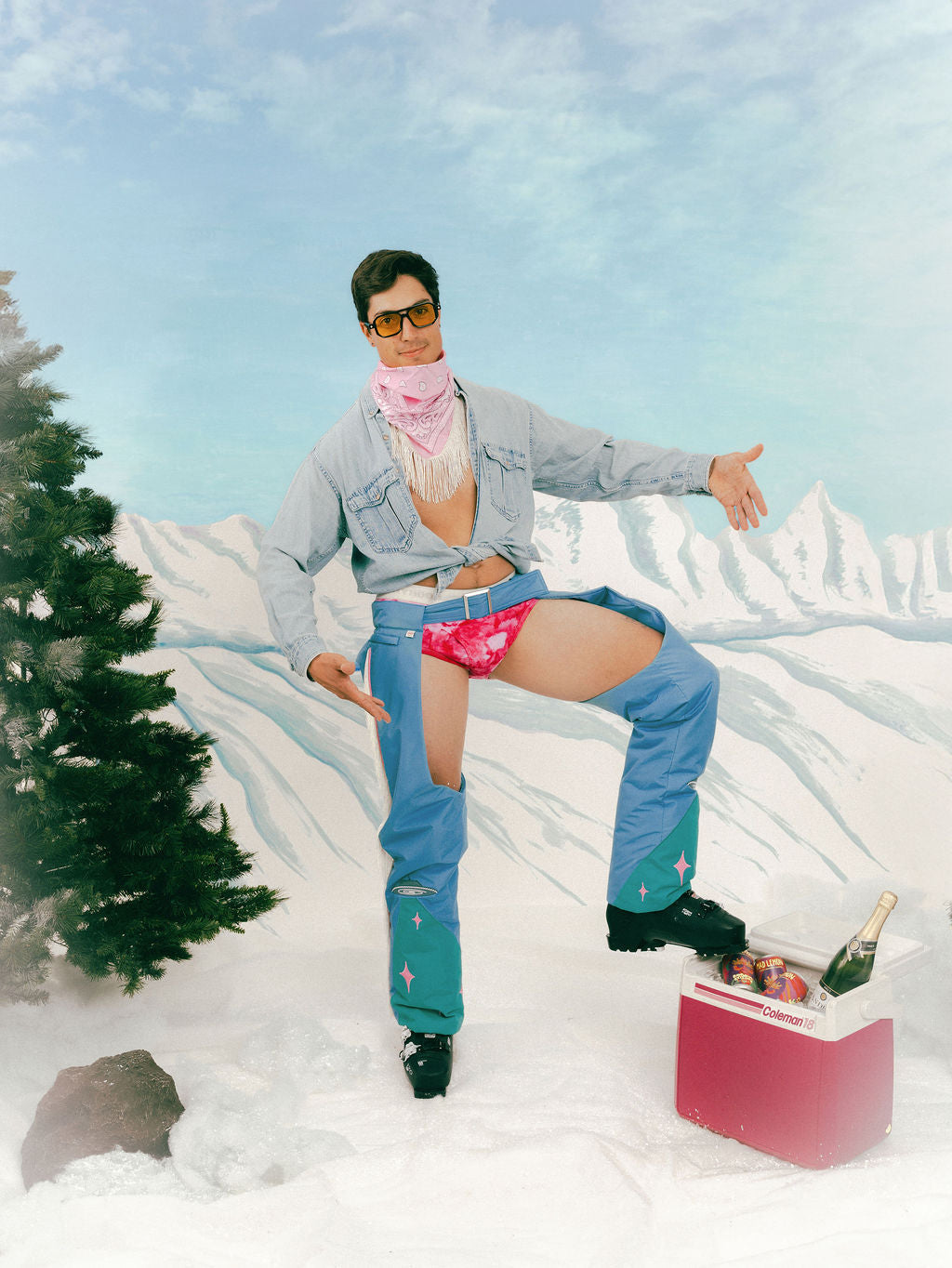 Cosmic Cowboy Ski Chaps