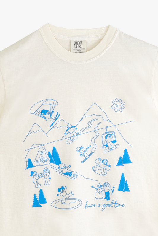 Ski Town Short Sleeve Tee