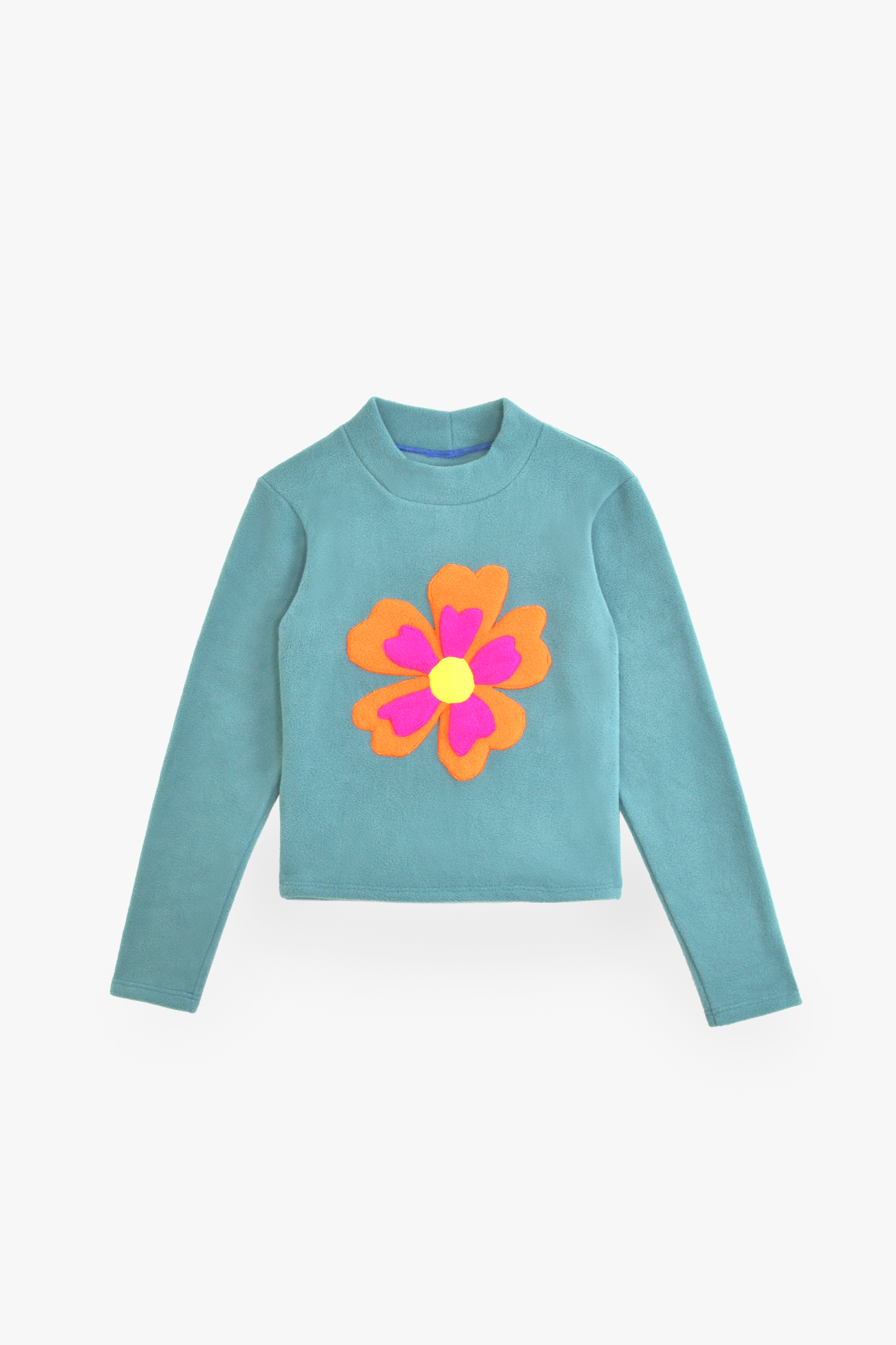 Fleece Cosmos Mock Neck