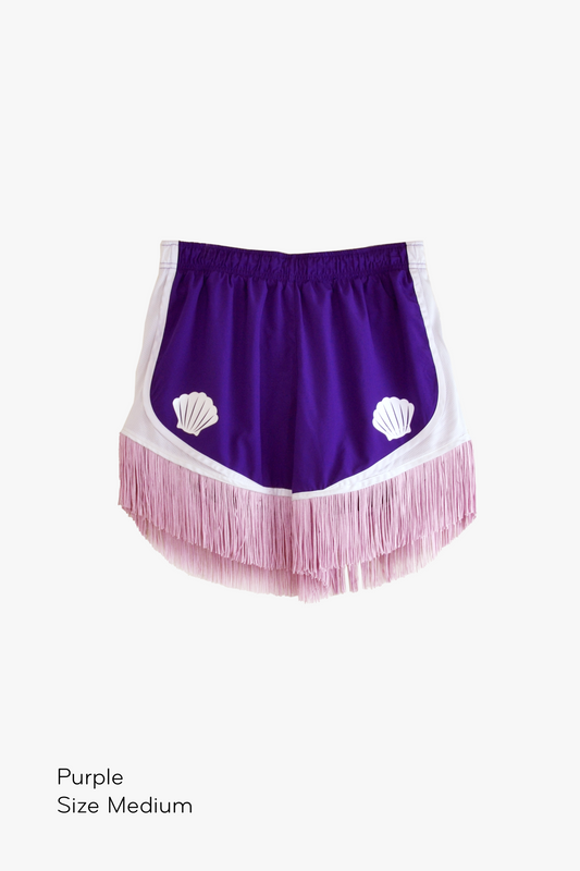 Mermaid Fringe Sport Short