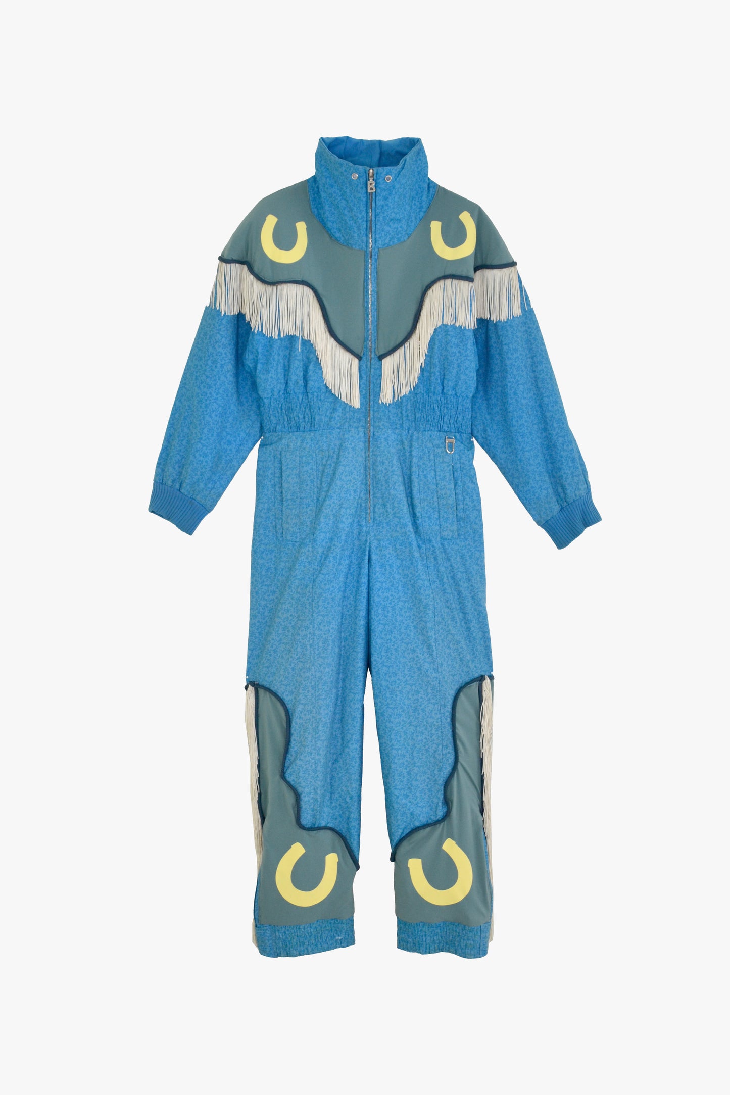 Horseshoe Onesie in Teal Area 51