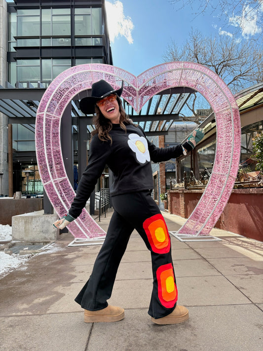 Lava Lamp Pants in Black Area 51