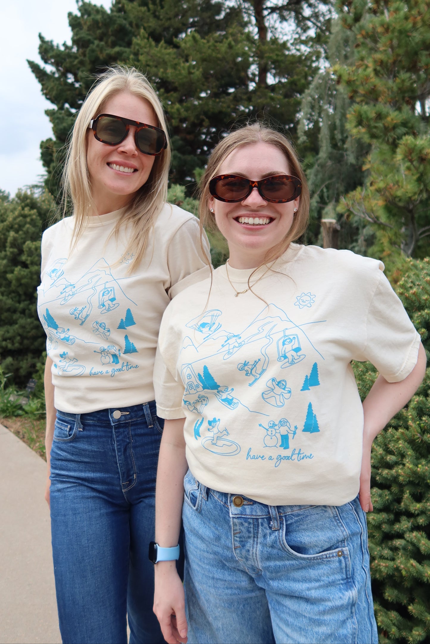 Ski Town Short Sleeve Tee