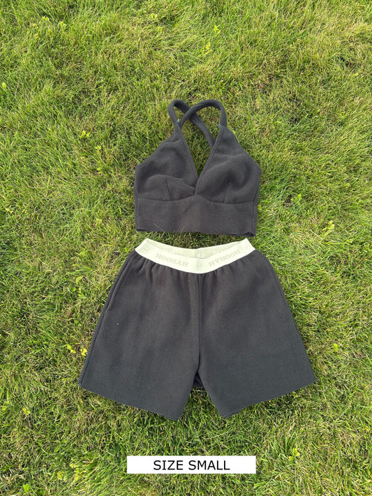Fuzzy Summer Set - Black