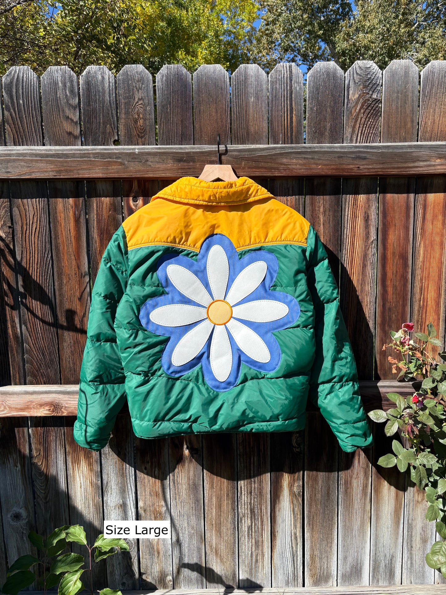 Upcycled Daisy Coat