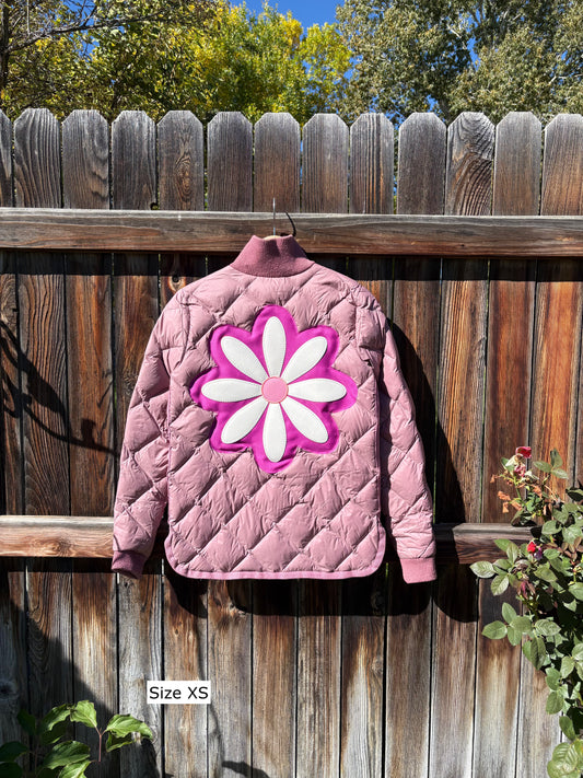 Upcycled Daisy Coat