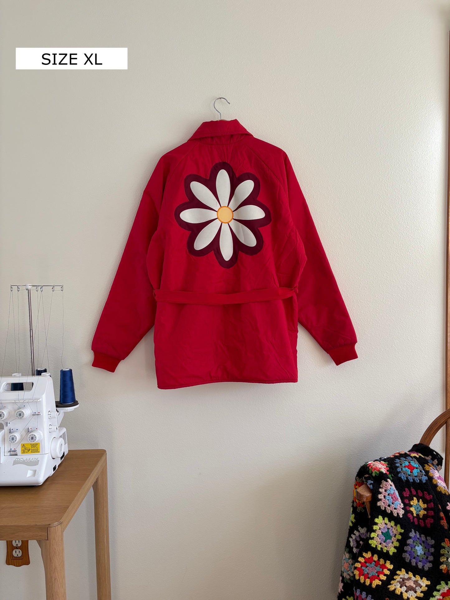Upcycled Daisy Coat
