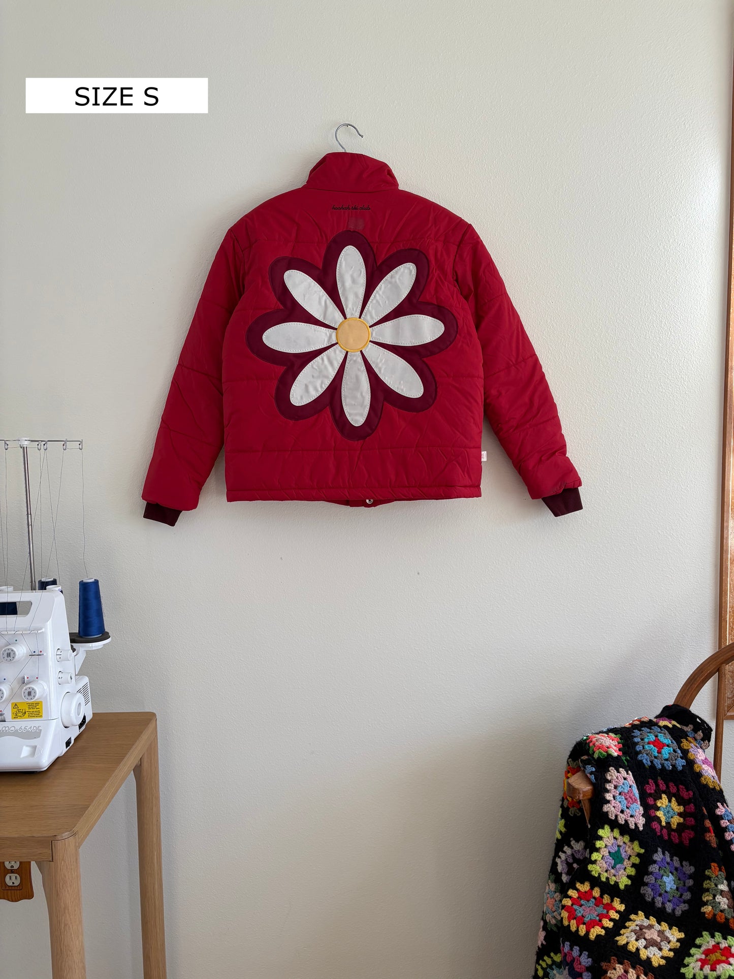 Upcycled Daisy Coat