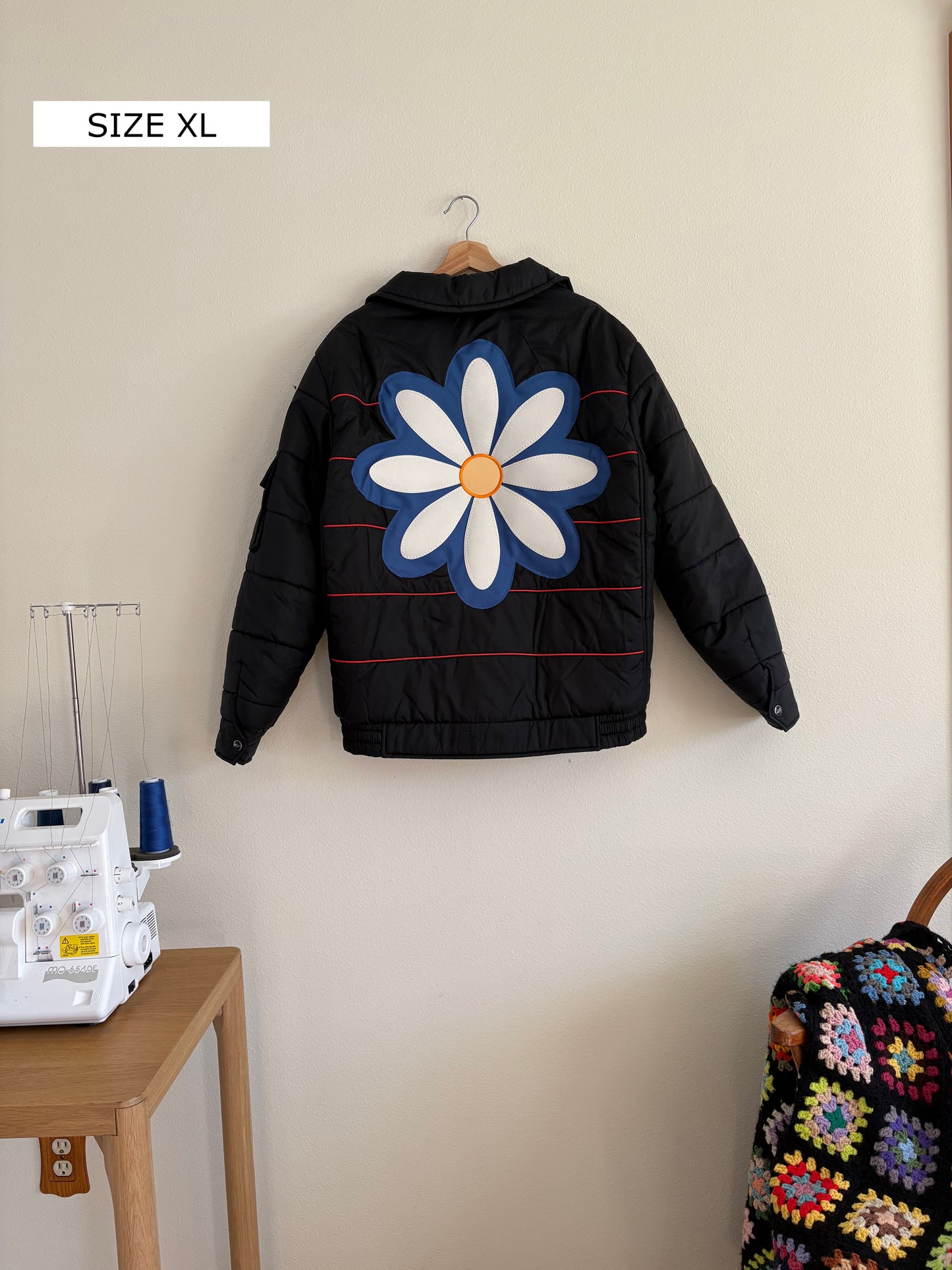 Upcycled Daisy Coat