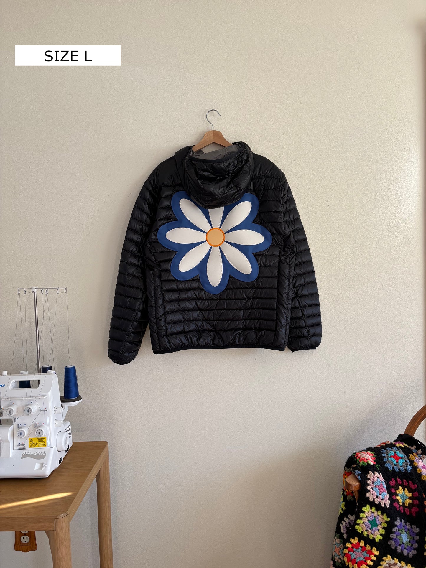 Upcycled Daisy Coat