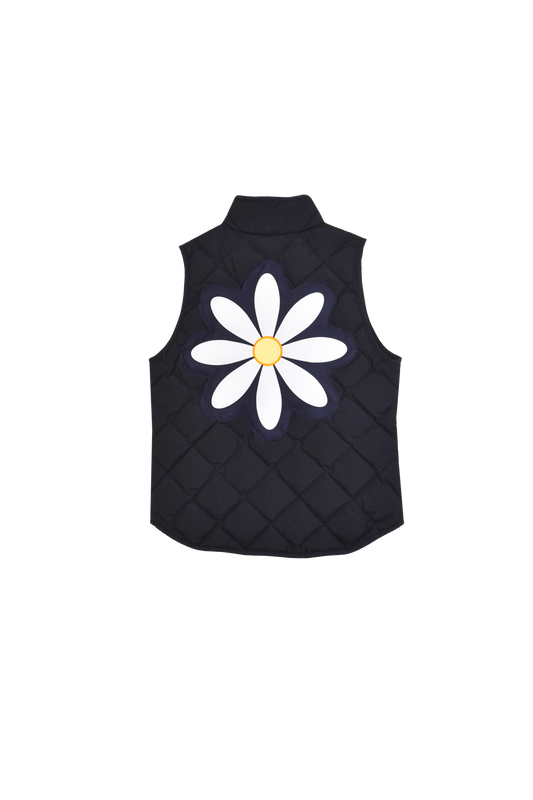 Daisy Vest in Black (preorder)