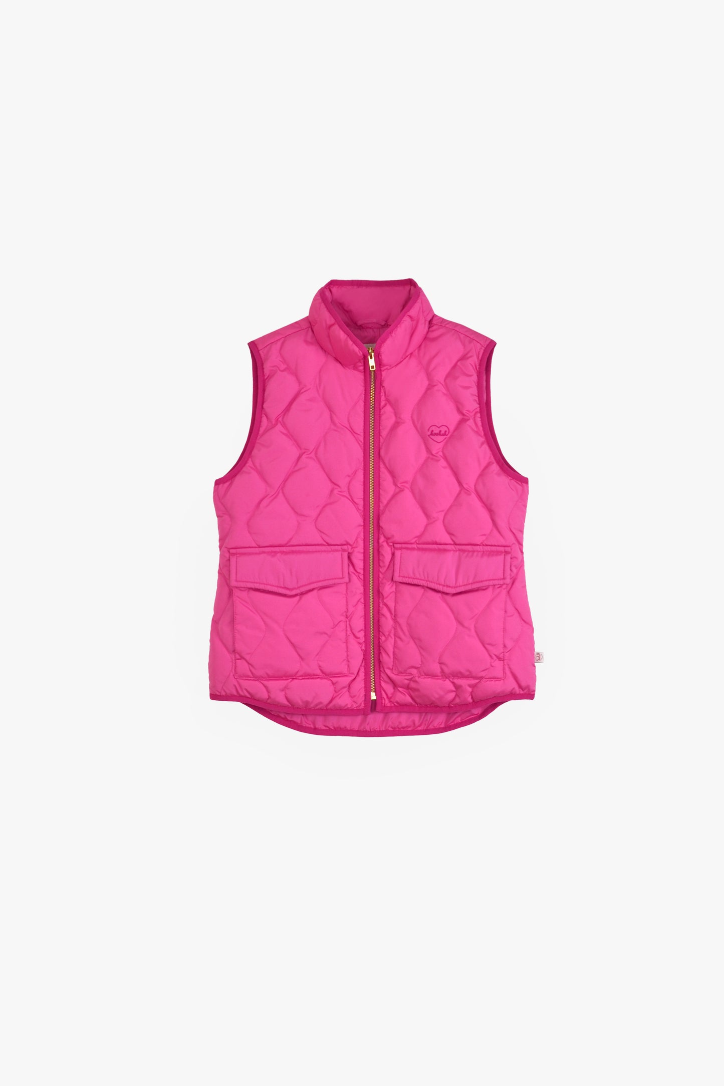 Daisy Vest in Raspberry