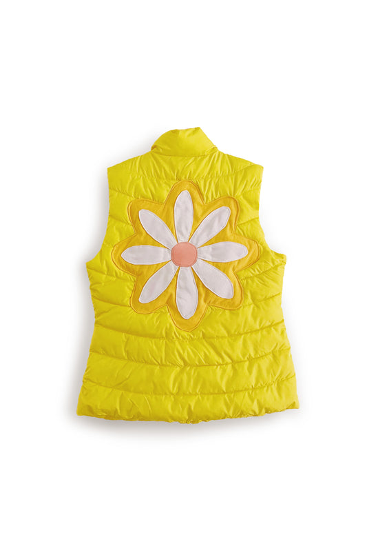 Daisy Vest in Yellow